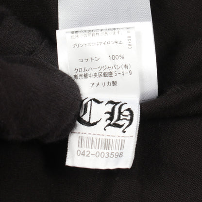 ネックロゴ ポケット付き 半袖Tシャツ コットン ブラック クロムハーツ トップス Chrome Hearts