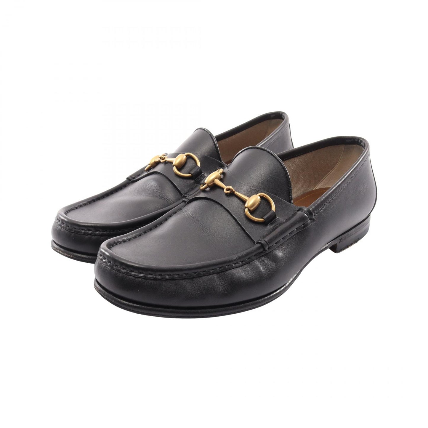 オールドグッチ ホースビット ローファー レザー ブラック グッチ シューズ GUCCI