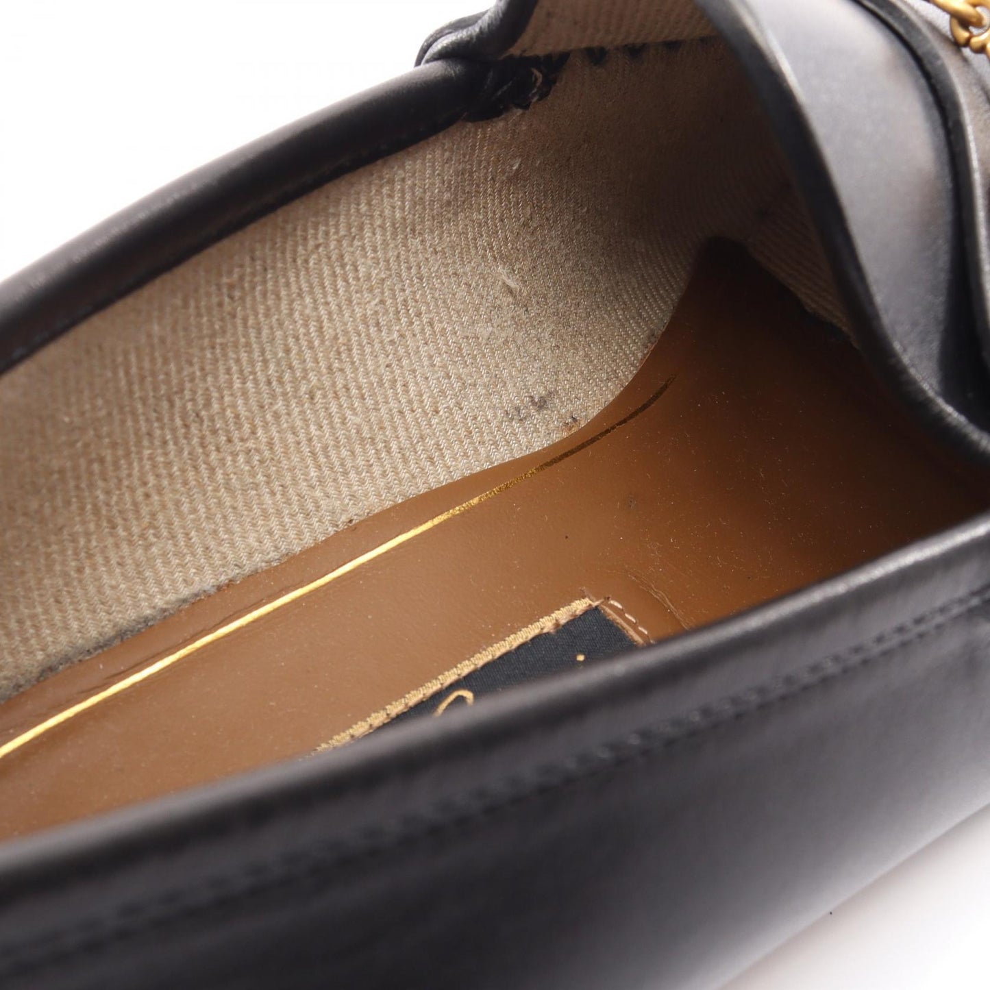 オールドグッチ ホースビット ローファー レザー ブラック グッチ シューズ GUCCI