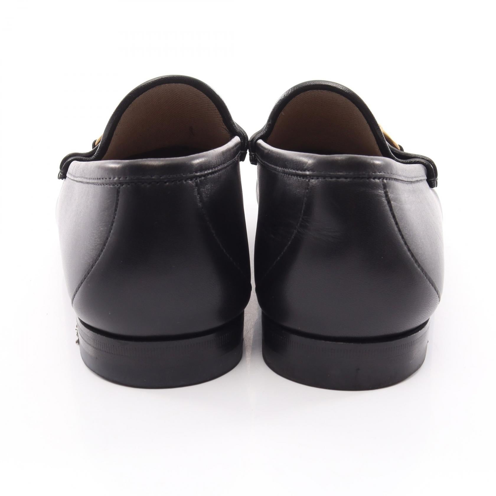 オールドグッチ ホースビット ローファー レザー ブラック グッチ シューズ GUCCI
