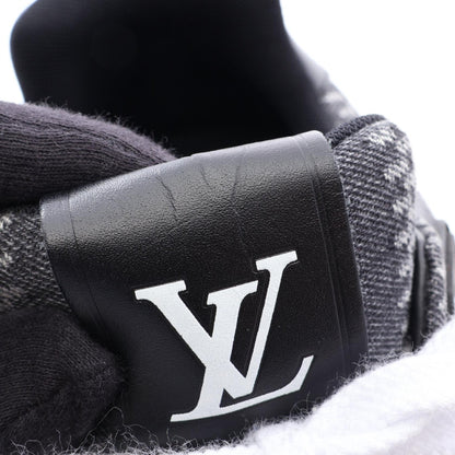 LV トレイナーライン スニーカー ファブリック スエード レザー ブラック ダークグレー ホワイト ルイヴィトン シューズ LOUIS VUITTON