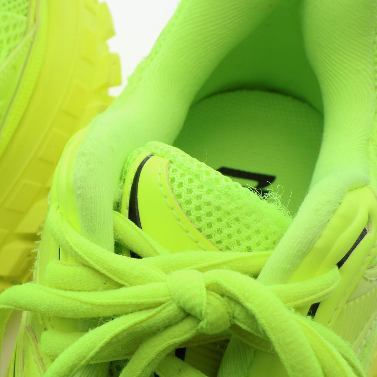 Bouncer バウンサー ネオンカラー スニーカー ファブリック イエロー バレンシアガ シューズ BALENCIAGA