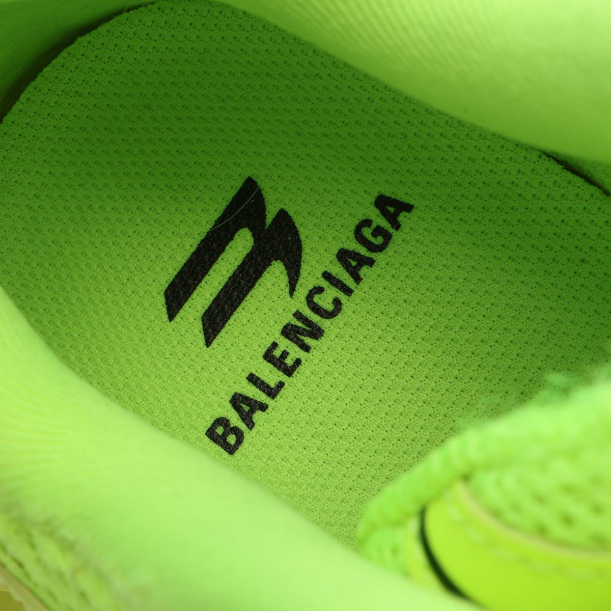 Bouncer バウンサー ネオンカラー スニーカー ファブリック イエロー バレンシアガ シューズ BALENCIAGA