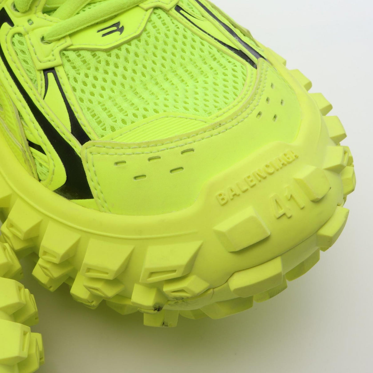 Bouncer バウンサー ネオンカラー スニーカー ファブリック イエロー バレンシアガ シューズ BALENCIAGA