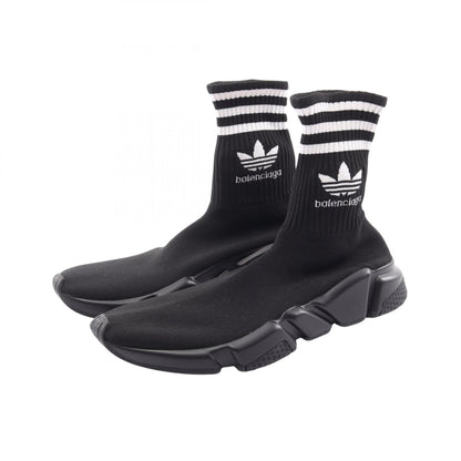 BALENCIAGA × adidas スピードトレーナー ソックス スニーカー キャンバス ブラック ホワイト バレンシアガ シューズ BALENCIAGA