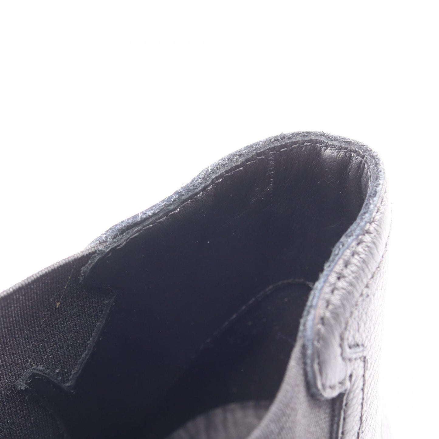 Dagger MID TOP ハイカット スリッポン レザー ブラック クロムハーツ シューズ Chrome Hearts