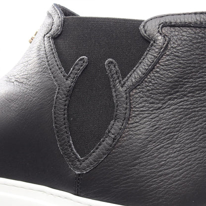 Dagger MID TOP ハイカット スリッポン レザー ブラック クロムハーツ シューズ Chrome Hearts