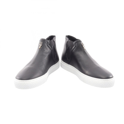 Dagger MID TOP ハイカット スリッポン レザー ブラック クロムハーツ シューズ Chrome Hearts