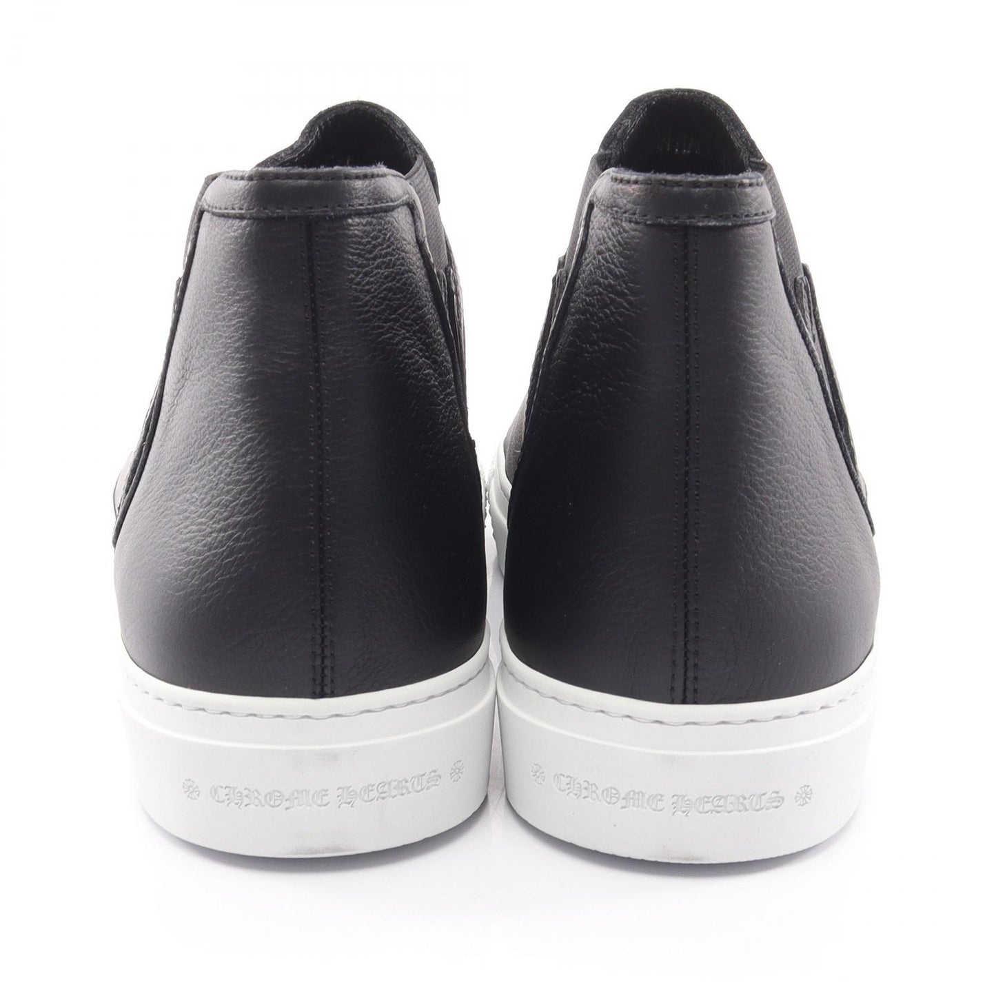 Dagger MID TOP ハイカット スリッポン レザー ブラック クロムハーツ シューズ Chrome Hearts