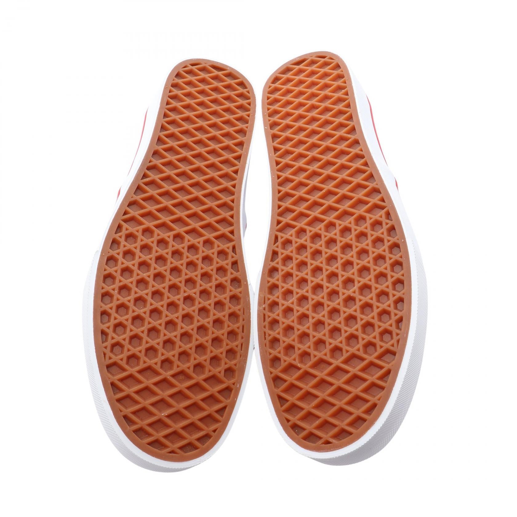 VALENTINO × VANS ローカットスニーカー キャンバス ホワイト レッド ライトブルー ヴァレンティノ シューズ VALENTINO