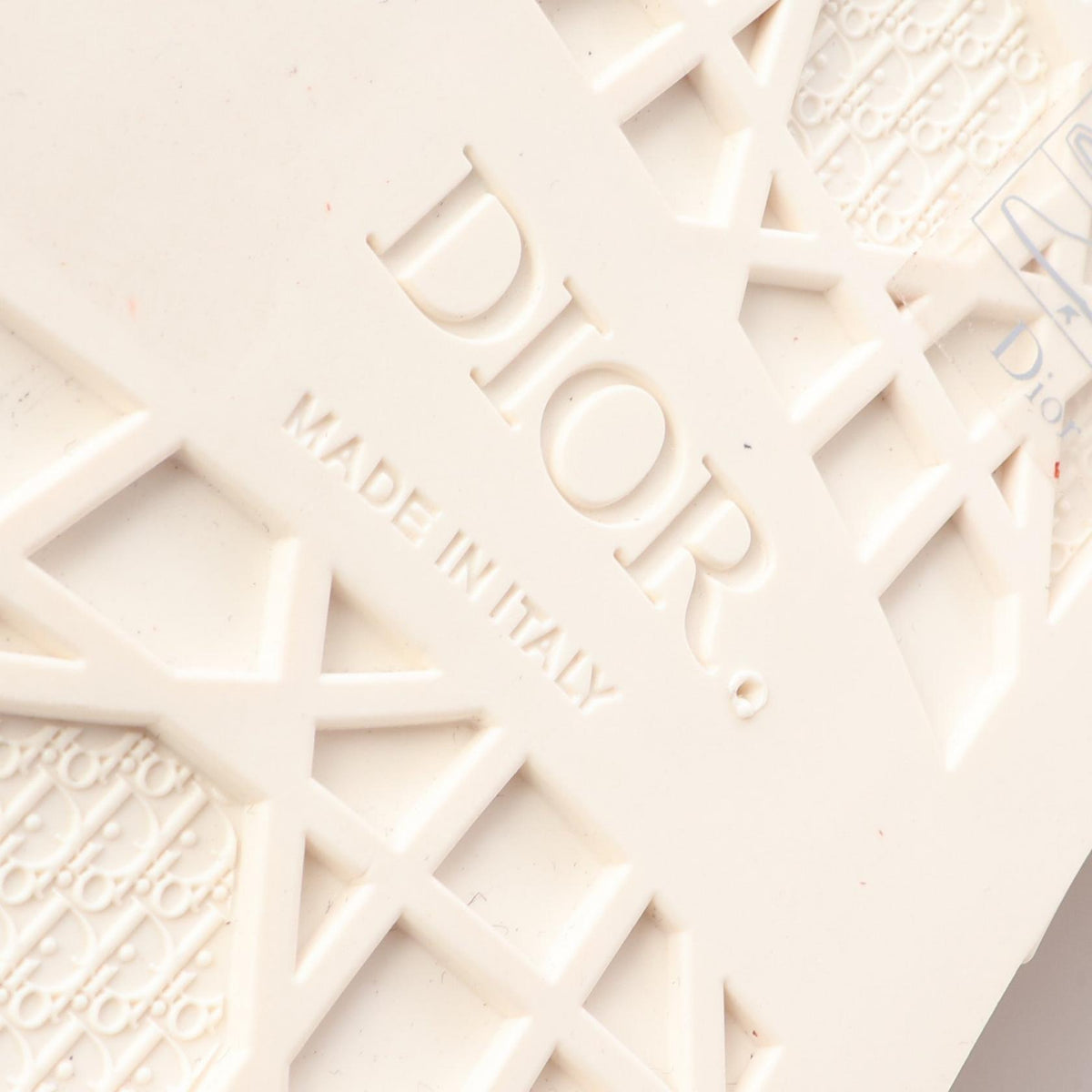 B33 オブリーク ローカットスニーカー スエード ファブリック レッドブラウン ベージュ クリスチャンディオール シューズ Christian Dior
