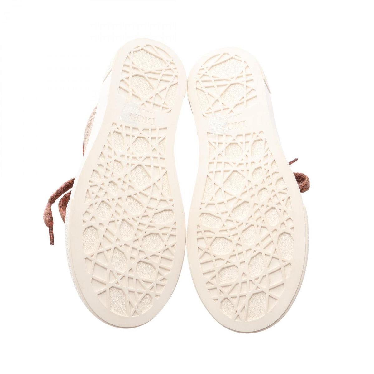 B33 オブリーク ローカットスニーカー スエード ファブリック レッドブラウン ベージュ クリスチャンディオール シューズ Christian Dior
