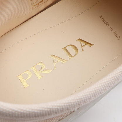 CANAPA カナパ スニーカー キャンバス アイボリー オフホワイト プラダ シューズ PRADA