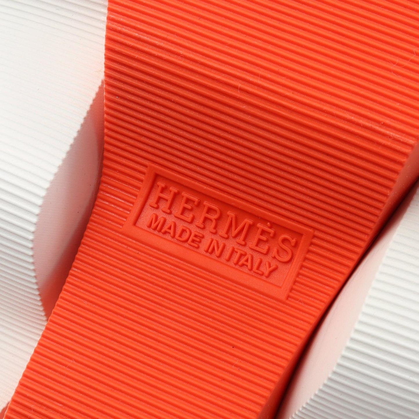 Envol アンヴォル スニーカー ファブリック スエード ネイビー ホワイト オレンジ エルメス シューズ HERMES