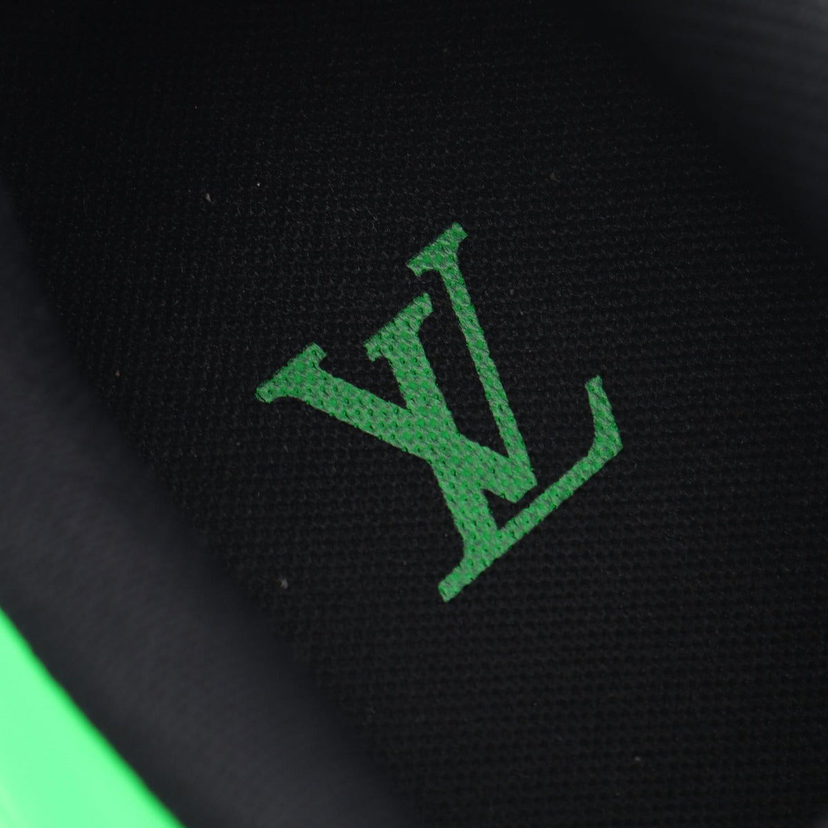 ミレニアムライン スニーカー ラバー グリーン ブラック ルイヴィトン シューズ LOUIS VUITTON