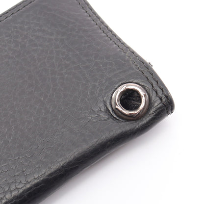 CARD CASE 2 SCROLL LABEL カードケース レザー ブラック クロムハーツ