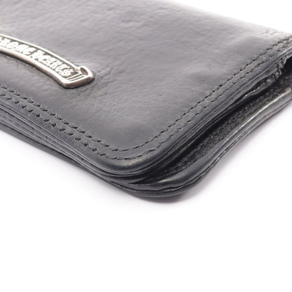 CARD CASE 2 SCROLL LABEL カードケース レザー ブラック クロムハーツ