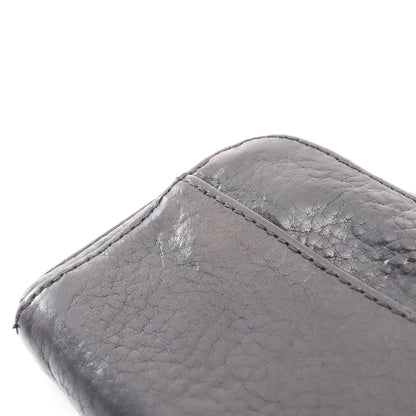 シングルフォールドウォレット コインケース レザー ブラック クロムハーツ 財布・小物 Chrome Hearts