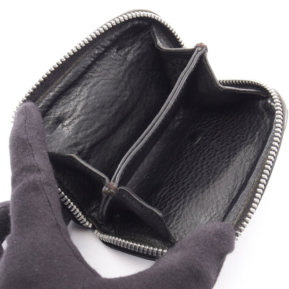 シングルフォールドウォレット コインケース レザー ブラック クロムハーツ 財布・小物 Chrome Hearts