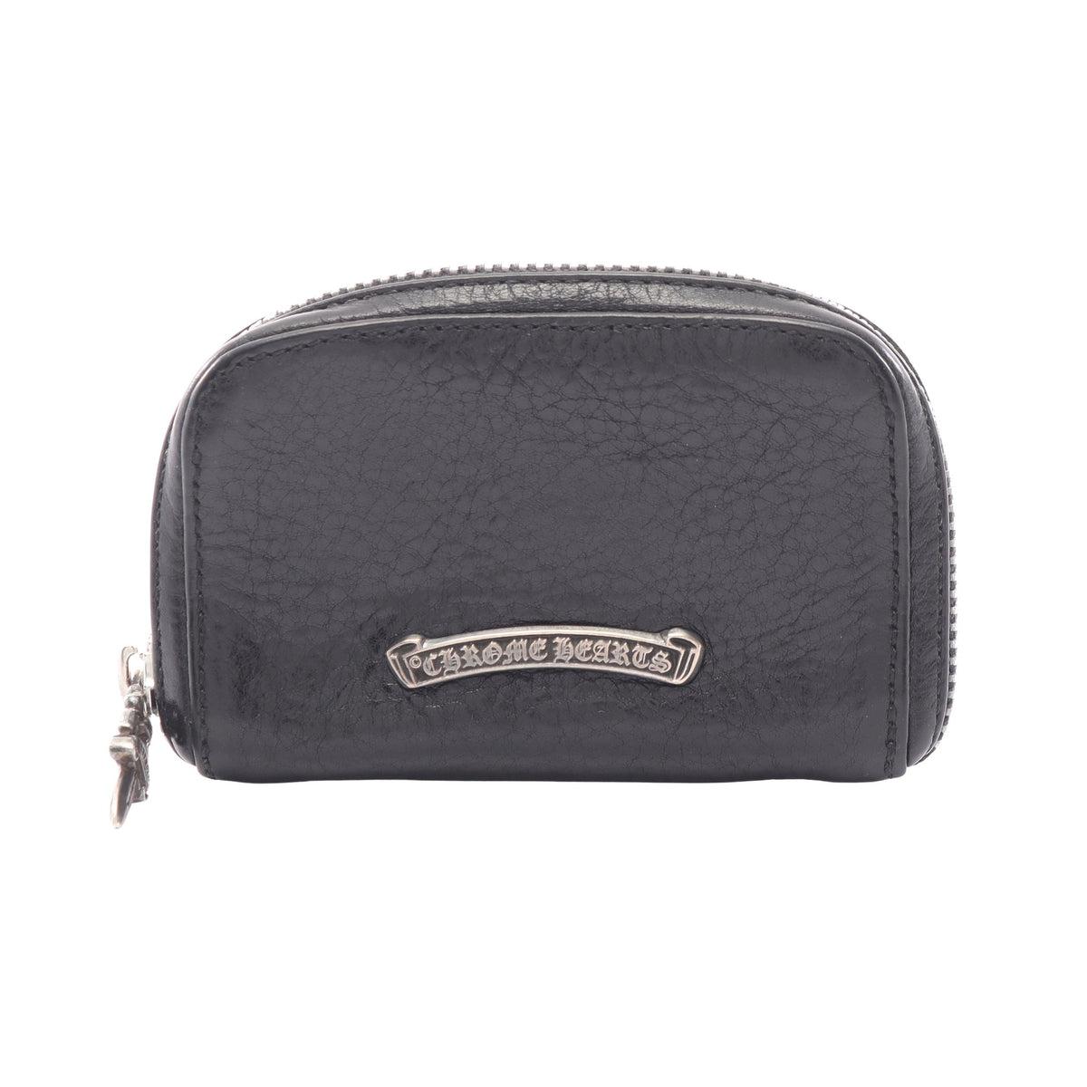 シングルフォールドウォレット コインケース レザー ブラック クロムハーツ 財布・小物 Chrome Hearts