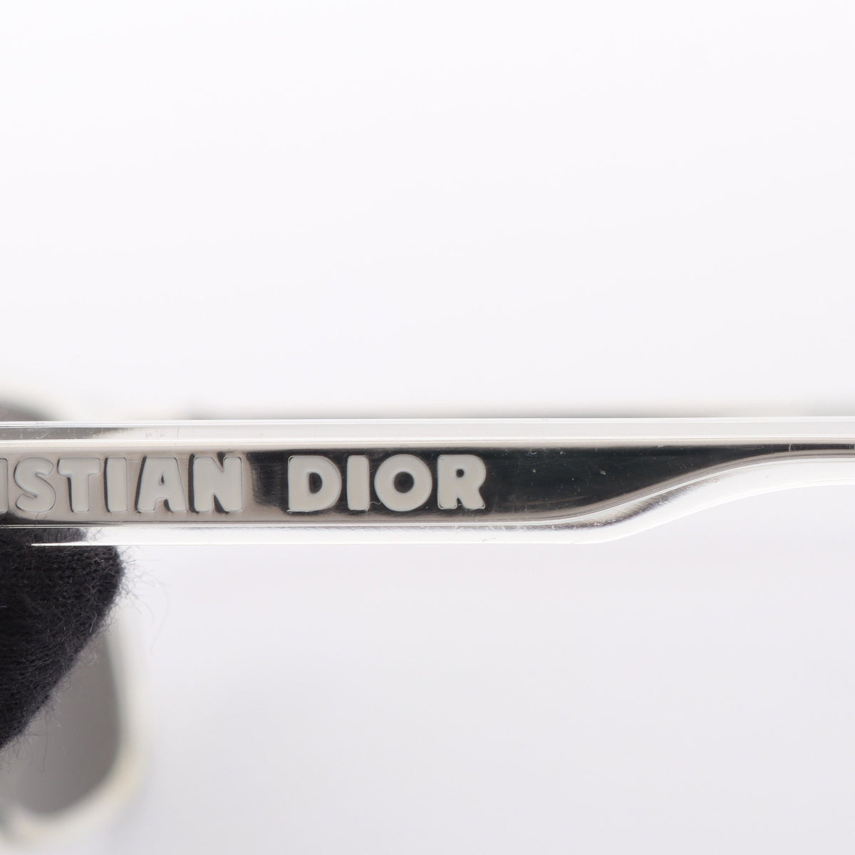 DiorTag ミラーレンズ サングラス クリア ホワイト ディオール 財布・小物 DIOR