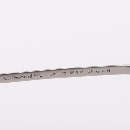 CDダイヤモンド ティアドロップ サングラス シルバー ブラック ディオール 財布・小物 DIOR
