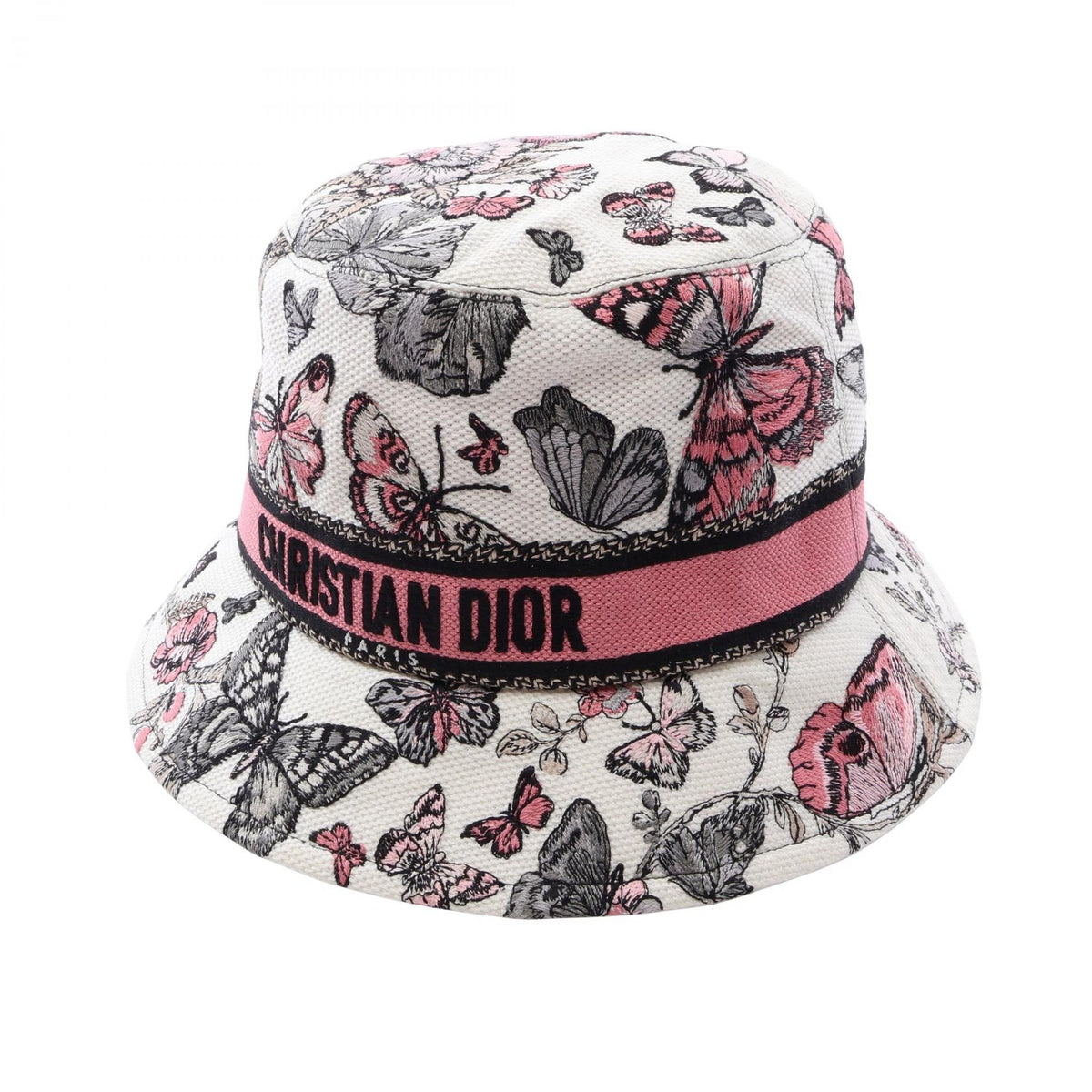 D-Bobby トワル ドゥ ジュイ メキシコ バケット ハット コットン オフホワイト グレー ピンク クリスチャンディオール 財布・小物 Christian Dior