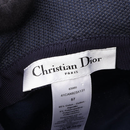 D-Bobby ボブハット マクロカナージュ バケット ハット コットン ベージュ ネイビー クリスチャンディオール 財布・小物 Christian Dior