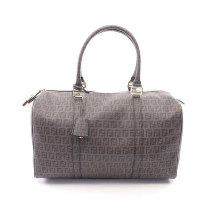 ズッキーノ ボストンバッグ PVC ダークブラウン フェンディ バッグ FENDI