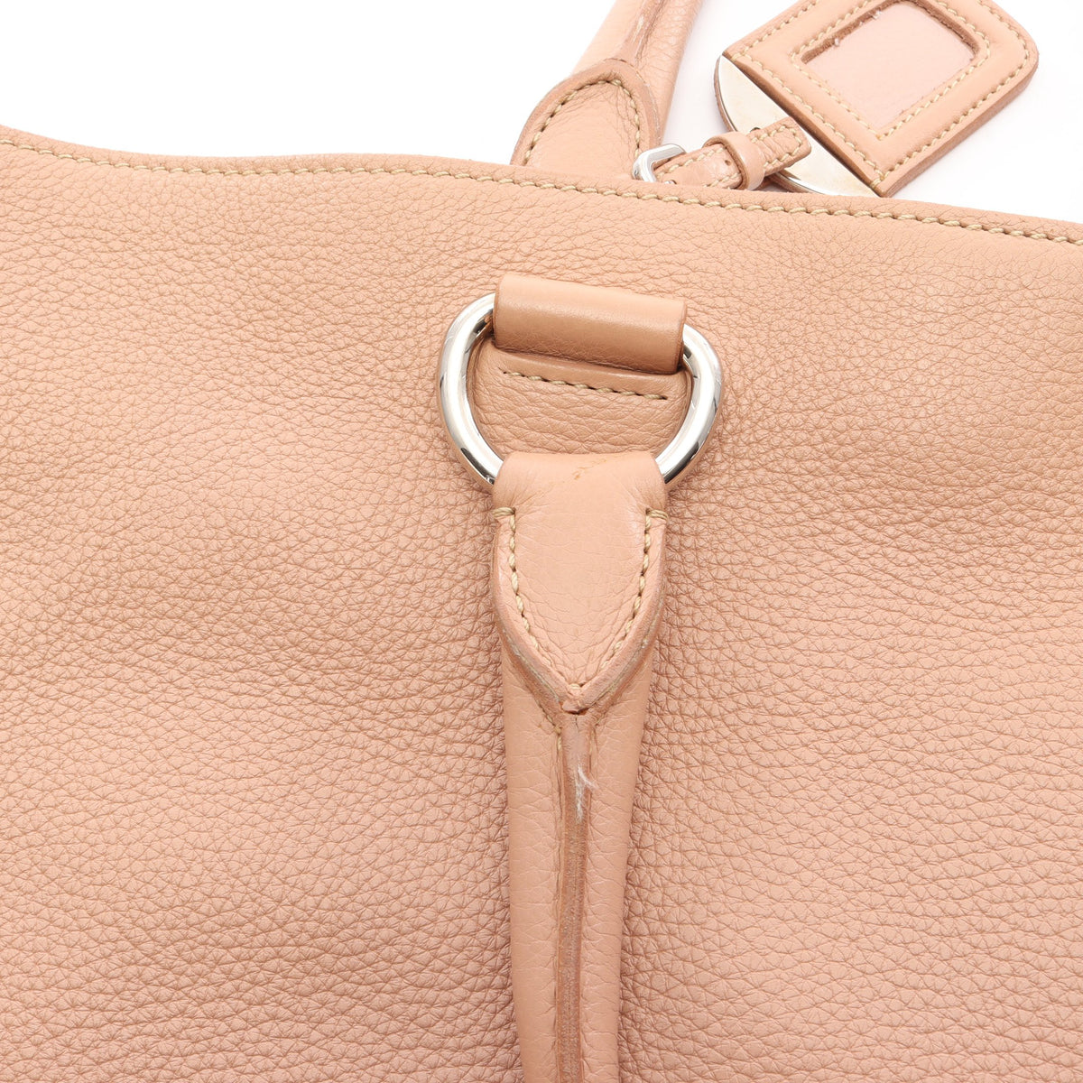 VIT.DAINO 2WAY ハンドバッグ トートバッグ レザー ピンクベージュ プラダ バッグ PRADA
