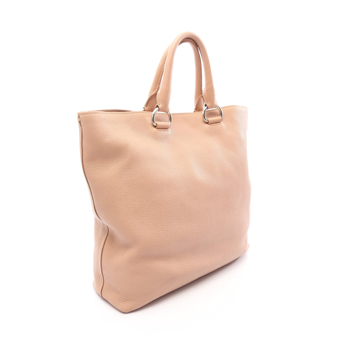 VIT.DAINO 2WAY ハンドバッグ トートバッグ レザー ピンクベージュ プラダ バッグ PRADA