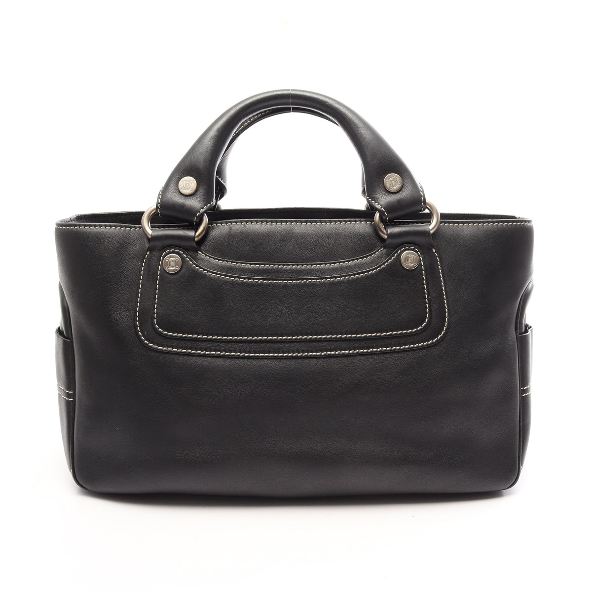 ブギーバッグ ハンドバッグ レザー ブラック セリーヌ バッグ CELINE