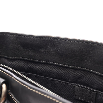 ブギーバッグ ハンドバッグ レザー ブラック セリーヌ バッグ CELINE