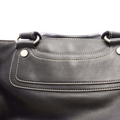 ブギーバッグ ハンドバッグ レザー ブラック セリーヌ バッグ CELINE