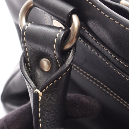 ブギーバッグ ハンドバッグ レザー ブラック セリーヌ バッグ CELINE