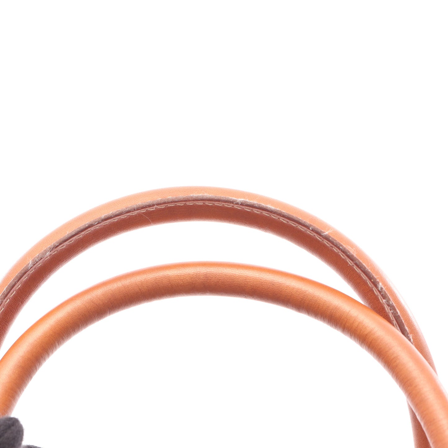 マカダム ハンドバッグ PVC レザー ダークブラウン ブラウン セリーヌ