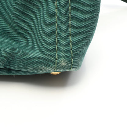CANAPA カナパ 2WAY ハンドバッグ トートバッグ キャンバス グリーン プラダ