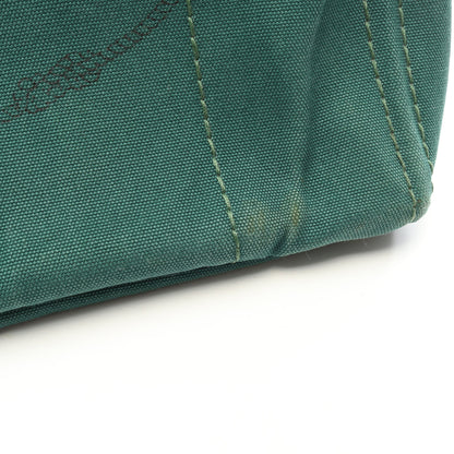 CANAPA カナパ 2WAY ハンドバッグ トートバッグ キャンバス グリーン プラダ