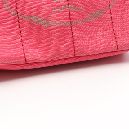CANAPA カナパ 2WAY ハンドバッグ トートバッグ キャンバス ピンク プラダ