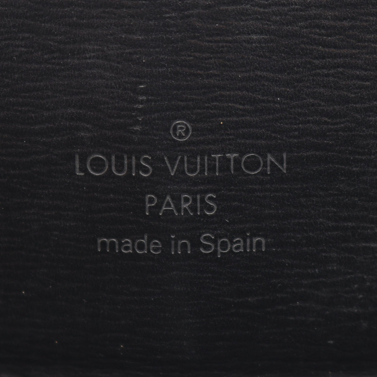 クリュニー エピ ノワール ショルダーバッグ レザー ブラック ルイヴィトン バッグ LOUIS VUITTON