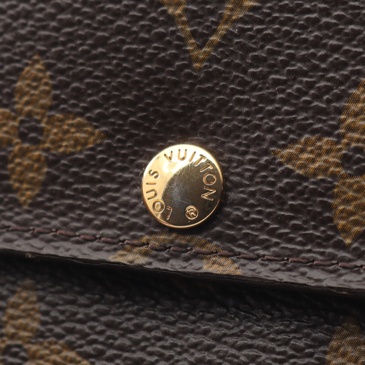 ポルトフォイユ サラ モノグラム 二つ折り長財布 PVC レザー ブラウン ルイヴィトン 財布・小物 LOUIS VUITTON