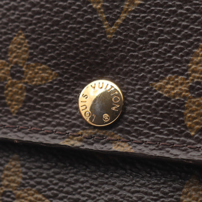 ポルトフォイユ サラ モノグラム 二つ折り長財布 PVC レザー ブラウン ルイヴィトン 財布・小物 LOUIS VUITTON