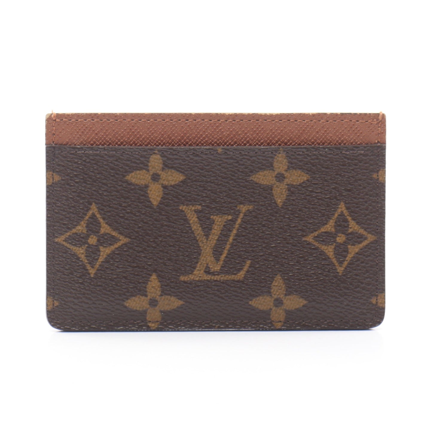 ポルトカルト サーンプル モノグラム カードケース PVC レザー ブラウン ルイヴィトン 財布・小物 LOUIS VUITTON