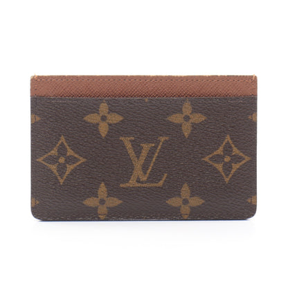 ポルトカルト サーンプル モノグラム カードケース PVC レザー ブラウン ルイヴィトン 財布・小物 LOUIS VUITTON