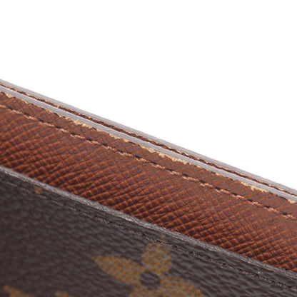 ポルトカルト サーンプル モノグラム カードケース PVC レザー ブラウン ルイヴィトン 財布・小物 LOUIS VUITTON