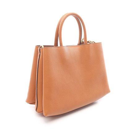 T-TIMELESS SHOPPING BAG 2WAY ハンドバッグ レザー ブラウン トッズ