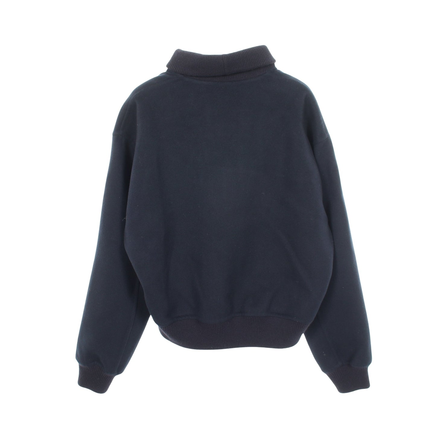 ジップアップ ニット ジャケット カシミヤ ダークネイビー エルメス