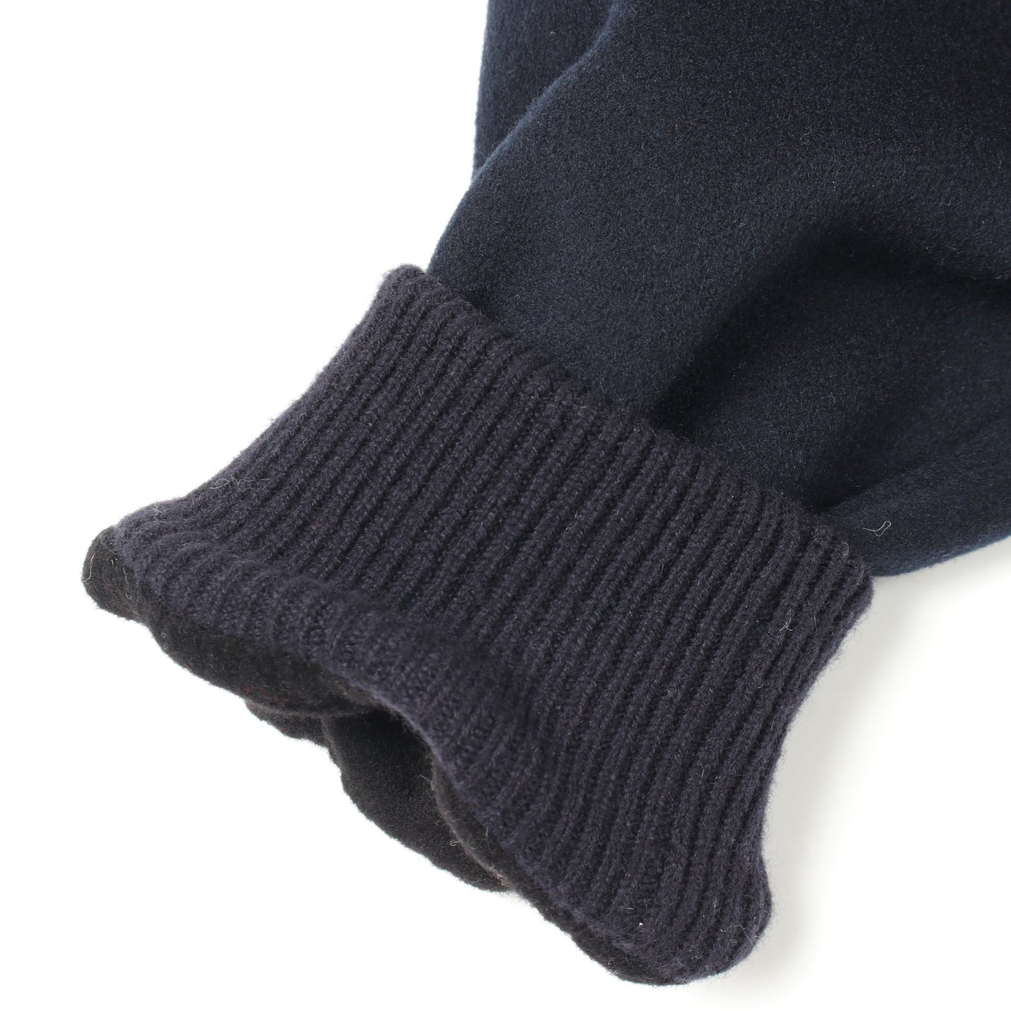 ジップアップ ニット ジャケット カシミヤ ダークネイビー エルメス