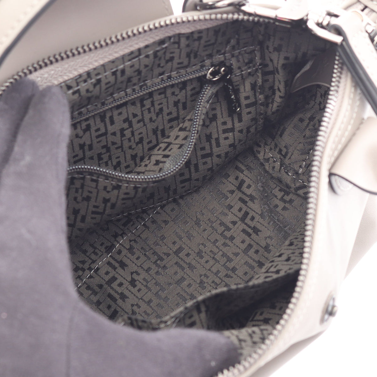 ル プリアージュ エクストラ トップハンドルバッグ XS 2WAY ハンドバッグ レザー グレー ロンシャン