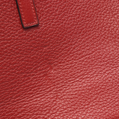 トリム31 ルージュガランス ショルダーバッグ トリヨンクレマンス レッド シルバー金具 □J刻印 エルメス バッグ HERMES